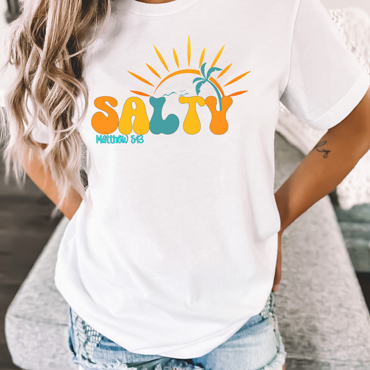 Salty - Beach Christian Shirt