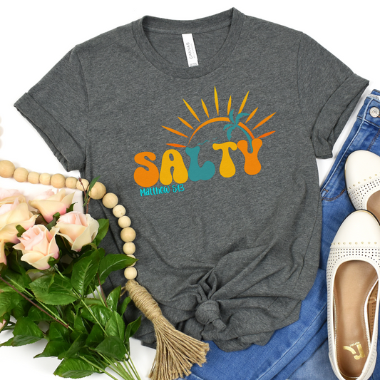 Salty - Beach Christian Shirt