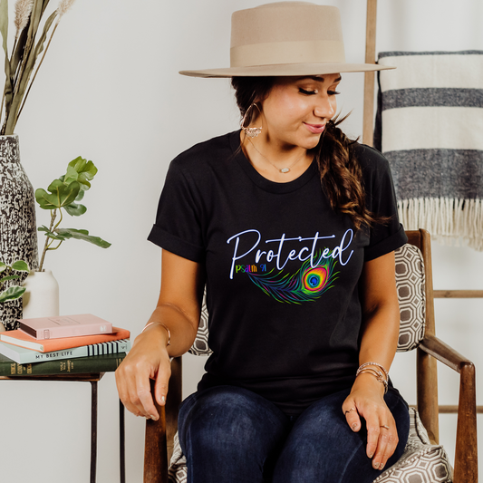 Peacock Feather - Psalm 91 Shirt