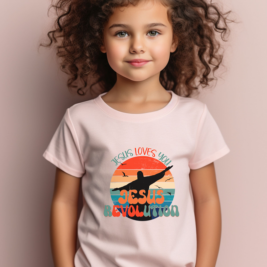 Jesus Revolution - Kids / Youth Shirt - Short Sleeve