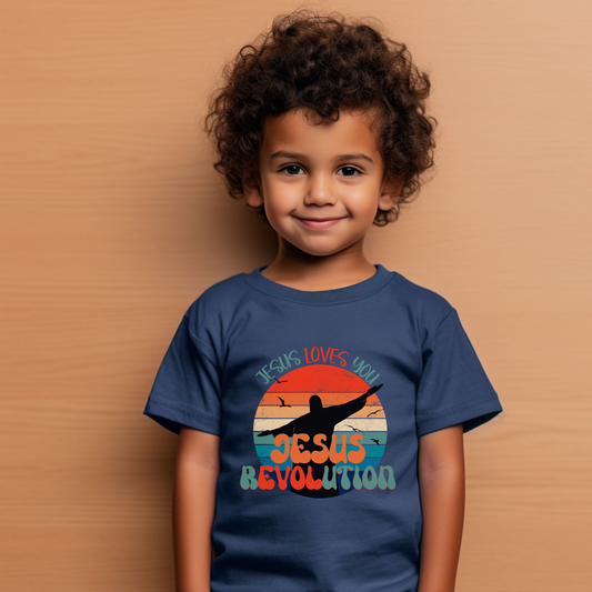 Jesus Revolution - Kids / Youth Shirt - Short Sleeve