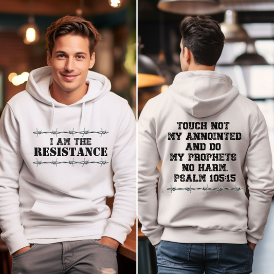 I am the Resistance - Christian Unisex Hoodie for Adults