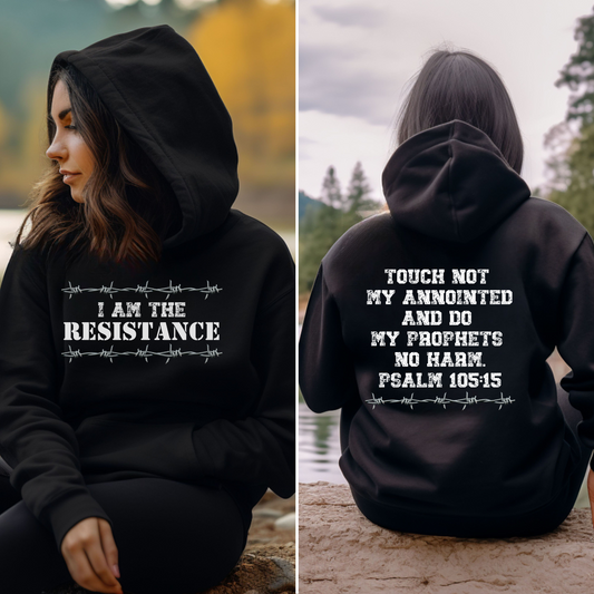 I am the Resistance - Christian Unisex Hoodie for Adults