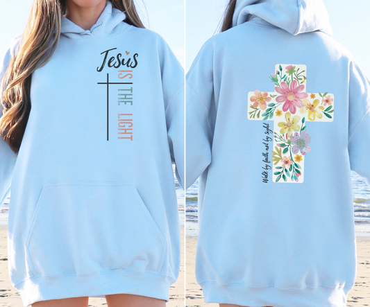 Jesus is the Light | Christian Jesus Hoodie